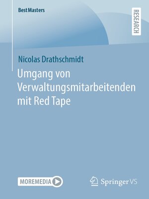cover image of Umgang von Verwaltungsmitarbeitenden mit Red Tape